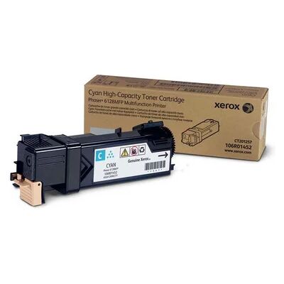 Xerox Cyan Tonerpatron 106R01452 - For Phaser 6128 Xerox Cyan Tonerpatron 106R01452 - For Phaser 6128