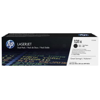 HP HP 131X Värikasetti musta CF210XD Vastaa: N/A HP HP 131X Värikasetti musta CF210XD Vastaa: N/A
