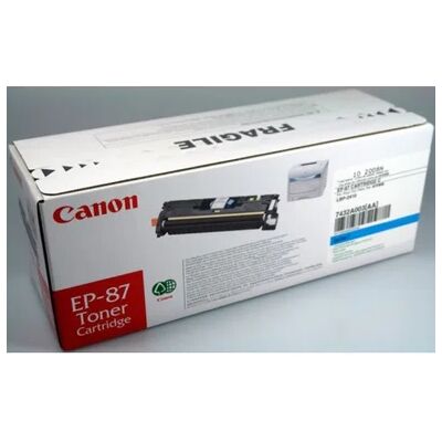 Canon Canon EP-87 C Värikasetti cyan 7432A003 Vastaa: N/A Canon Canon EP-87 C Värikasetti cyan 7432A003 Vastaa: N/A