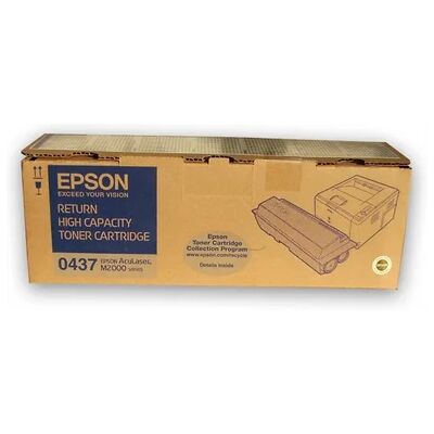 Epson Värikasetti musta 8.000 sivua S050437 Vastaa: N/A Epson Värikasetti musta 8.000 sivua S050437 Vastaa: N/A