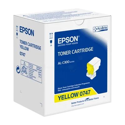 Epson Värikasetti keltainen 8.800 sivua S050747 Vastaa: N/A Epson Värikasetti keltainen 8.800 sivua S050747 Vastaa: N/A