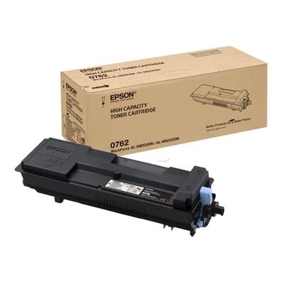 Epson Värikasetti musta 21.700 sivua S050762 Vastaa: N/A Epson Värikasetti musta 21.700 sivua S050762 Vastaa: N/A