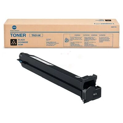 Konica Minolta Konica Minolta TN-314 K Värikasetti musta A0D7151 Vastaa: N/A Konica Minolta Konica Minolta TN-314 K Värikasetti musta A0D7151 Vastaa: N/A