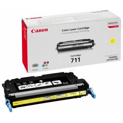 Canon Canon 711Y Värikasetti keltainen 1657B002 Vastaa: N/A Canon Canon 711Y Värikasetti keltainen 1657B002 Vastaa: N/A