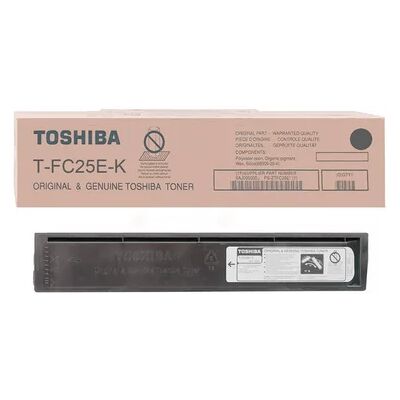 TOSHIBA TOSHIBA T-FC 25 EK Värikasetti musta 6AJ00000075 Vastaa: N/A TOSHIBA TOSHIBA T-FC 25 EK Värikasetti musta 6AJ00000075 Vastaa: N/A