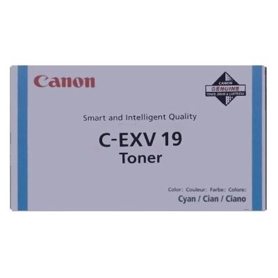 Canon Canon C-EXV 19 Värikasetti cyan 0398B002 Vastaa: N/A Canon Canon C-EXV 19 Värikasetti cyan 0398B002 Vastaa: N/A
