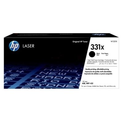 HP HP 331X Värikasetti musta W1331X Vastaa: N/A HP HP 331X Värikasetti musta W1331X Vastaa: N/A