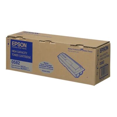 Epson Värikasetti musta 8.000 sivua S050582 Vastaa: N/A Epson Värikasetti musta 8.000 sivua S050582 Vastaa: N/A
