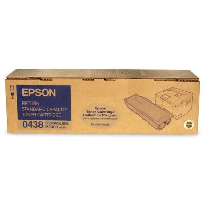 Epson Värikasetti musta 3.500 sivua S050438 Vastaa: N/A Epson Värikasetti musta 3.500 sivua S050438 Vastaa: N/A
