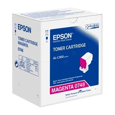 Epson Värikasetti magenta 8.800 sivua S050748 Vastaa: N/A Epson Värikasetti magenta 8.800 sivua S050748 Vastaa: N/A
