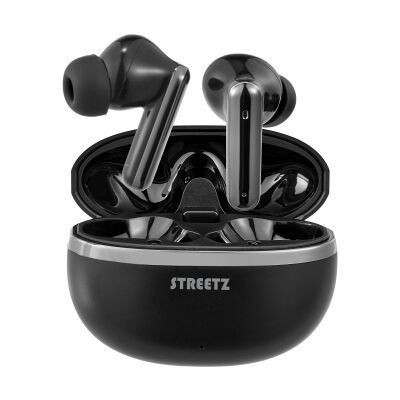 Streetz Streetz T235 TWS -kuulokkeet, musta T235-BLK Vastaa: N/A Streetz Streetz T235 TWS -kuulokkeet, musta T235-BLK Vastaa: N/A