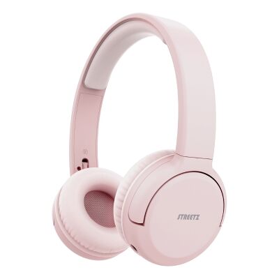 Streetz Bt210 Bluetooth kuulokkeet - Mikrofoni - Taitettava - Roosa Streetz Bt210 Bluetooth kuulokkeet - Mikrofoni - Taitettava - Roosa