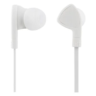 Streetz In-Ear Headphones with Microphone - White - Headphones Streetz In-Ear Headphones with Microphone - White - Headphones