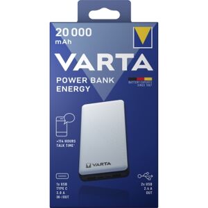 Varta Power Bank 20000 mAh - Kannettava Ulkoinen Laturi älypuhelimille ja tableteille Varta Power Bank 20000 mAh - Kannettava Ulkoinen Laturi älypuhelimille ja tableteille