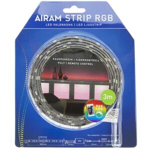 Airam LED-nauha 3m RGB Sisätilat Airam LED-nauha 3m RGB Sisätilat