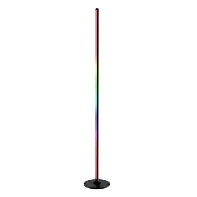 DELTACO Smart RGB-lattiavalaisin, 1,35 m, kauko- ja sovellusohjaus SH-FL01 Vastaa: N/A DELTACO Smart RGB-lattiavalaisin, 1,35 m, kauko- ja sovellusohjaus SH-FL01 Vastaa: N/A