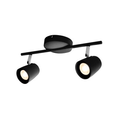 AIRAM Scandic Spot Katto-ampull 2xGU10 Musta AIRAM Scandic Spot Katto-ampull 2xGU10 Musta