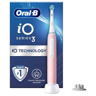 Oral-B iO Series 3 Sähköhammasharja - Pinkki Oral-B iO Series 3 Sähköhammasharja - Pinkki