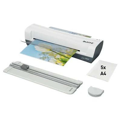 Leitz Leitz iLAM Home 4-in-1 A4-laminointi- ja leikkurisetti 74340001 Vastaa: N/A Leitz Leitz iLAM Home 4-in-1 A4-laminointi- ja leikkurisetti 74340001 Vastaa: N/A