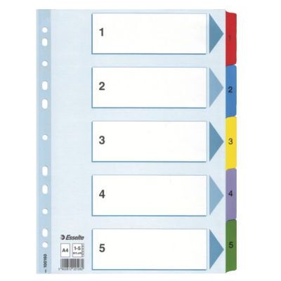 ESSELTE Kartonkirekisteri Esselte Mylar A4, 1-5 100160 Vastaa: N/A ESSELTE Kartonkirekisteri Esselte Mylar A4, 1-5 100160 Vastaa: N/A