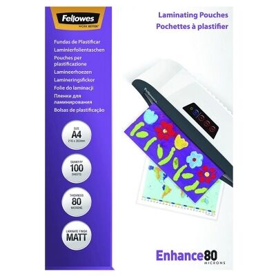 Fellowes Laminointitaskut A4 80 mic. 100/pkt, matta 5452103 Vastaa: N/A Fellowes Laminointitaskut A4 80 mic. 100/pkt, matta 5452103 Vastaa: N/A