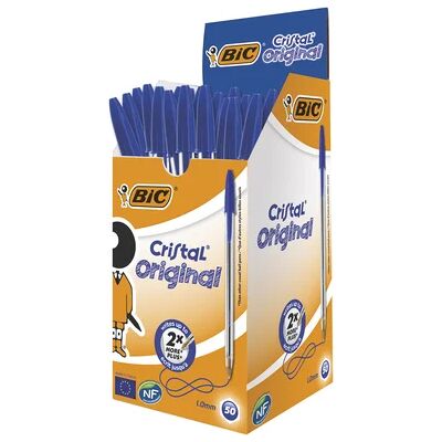 Bic BIC Cristal Medium Sininen 1.0 (50) 847898 Vastaa: N/A Bic BIC Cristal Medium Sininen 1.0 (50) 847898 Vastaa: N/A
