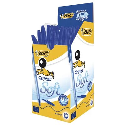 Bic BIC Cristal Soft Medium Sininen (50) 951434 Vastaa: N/A Bic BIC Cristal Soft Medium Sininen (50) 951434 Vastaa: N/A