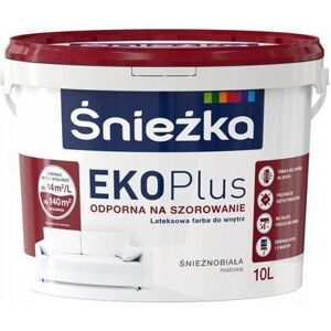 Śnieżka EKO Plus Latex Paint Snow White 10L Śnieżka EKO Plus Latex Paint Snow White 10L