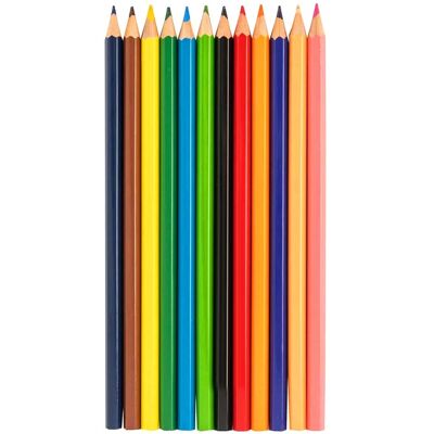 Topwrite Erä 12 Värikynää Lajiteltuja Teroitin Topwrite Erä 12 Värikynää Lajiteltuja Teroitin