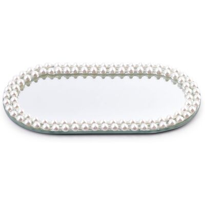 Koristejalusta peili MONDEX MARGOT PEARL 20x10x1 1kpl Koristejalusta peili MONDEX MARGOT PEARL 20x10x1 1kpl