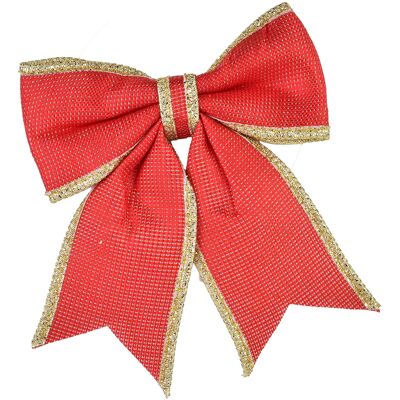 MONDEX Joulurusetti polyesteri SANTA LILA 18x20 cm punainen 1 kpl MONDEX Joulurusetti polyesteri SANTA LILA 18x20 cm punainen 1 kpl