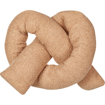 Beliani Vaaleanruskea 172x14cm Teddy Padi - Tyynyt Beliani Vaaleanruskea 172x14cm Teddy Padi - Tyynyt