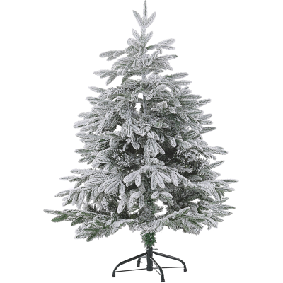 Beliani Luminen joulukuusi BASSIE 120 cm Valkoinen Beliani Luminen joulukuusi BASSIE 120 cm Valkoinen