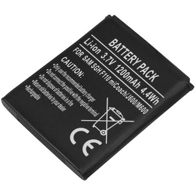 Avizar Akku Samsung SGH F110 miCoach J600 M600 Li-ion 3.7V 1200mAh 4.4Wh Luotettava Avizar Akku Samsung SGH F110 miCoach J600 M600 Li-ion 3.7V 1200mAh 4.4Wh Luotettava