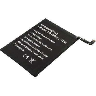 Avizar Akku Huawei P20 Pro -malliin Li-polymeeri 3.8V 4000mAh 15.2Wh Avizar Akku Huawei P20 Pro -malliin Li-polymeeri 3.8V 4000mAh 15.2Wh