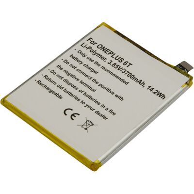 Avizar Akku OnePlus 6T Li-Polymer 3.85V 3700mAh Integroitu IC-siru Avizar Akku OnePlus 6T Li-Polymer 3.85V 3700mAh Integroitu IC-siru