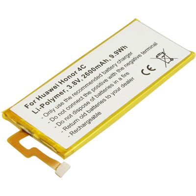 Avizar Akku Huawei Honor 4C -malliin Li-polymeeri 3.8V 2600mAh 9.9Wh Avizar Akku Huawei Honor 4C -malliin Li-polymeeri 3.8V 2600mAh 9.9Wh