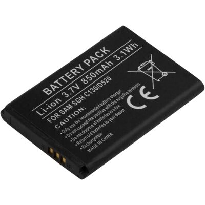 Avizar Akku Samsung SGH C130 / D520 Li-ion 3,7V 850mAh 3,1Wh Avizar Akku Samsung SGH C130 / D520 Li-ion 3,7V 850mAh 3,1Wh