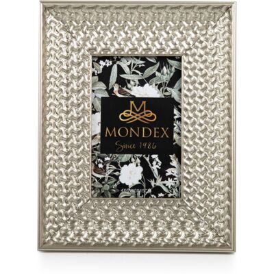 Valokuvakehys muovi MONDEX ADI 13x18 cm hopea 1 kpl Valokuvakehys muovi MONDEX ADI 13x18 cm hopea 1 kpl