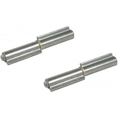 IBFM 140 mm:n teräksinen saranointiprofiili, hitsattava, irrotettava tappi – 2 kpl:n sarja IBFM 140 mm:n teräksinen saranointiprofiili, hitsattava, irrotettava tappi – 2 kpl:n sarja