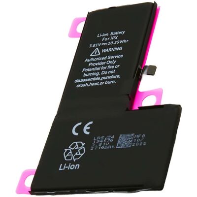 Avizar Akku iPhone X:lle, Li-Polymer 3,81V 2716mAh 10,3Wh Avizar Akku iPhone X:lle, Li-Polymer 3,81V 2716mAh 10,3Wh