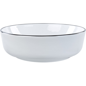 Beliani Pesuallas tason päälle XERT ⌀ 42 cm keramiikka Valkoinen Beliani Pesuallas tason päälle XERT ⌀ 42 cm keramiikka Valkoinen