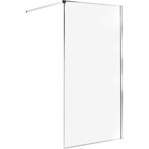 Beliani Suihkuseinä WASPAM 100 x 190 cm Hopea Beliani Suihkuseinä WASPAM 100 x 190 cm Hopea