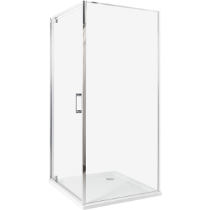 Beliani Suihkunurkka DARLI 90 x 90 x 185 cm Hopea Beliani Suihkunurkka DARLI 90 x 90 x 185 cm Hopea