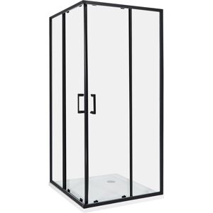 Beliani Suihkunurkka TELA 90 x 90 x 185 cm Musta Beliani Suihkunurkka TELA 90 x 90 x 185 cm Musta