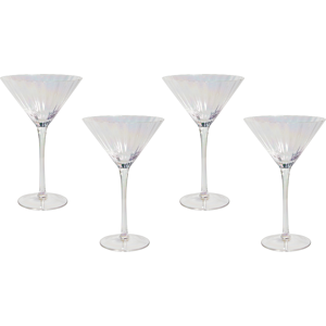 Setti 4 martini-laseja - Irisoiva viimeistely - 22 cl Setti 4 martini-laseja - Irisoiva viimeistely - 22 cl