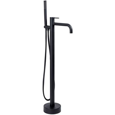 REA Lattiakiinnitteinen ammehana Clif Musta, 26X16X99, 5CM REA Lattiakiinnitteinen ammehana Clif Musta, 26X16X99, 5CM