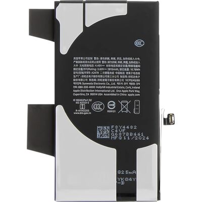 Apple Akku iPhone 12 / iPhone 12 Pro -puhelimeen, kapasiteetti 2815mAh, malli 661-17920 Apple Akku iPhone 12 / iPhone 12 Pro -puhelimeen, kapasiteetti 2815mAh, malli 661-17920