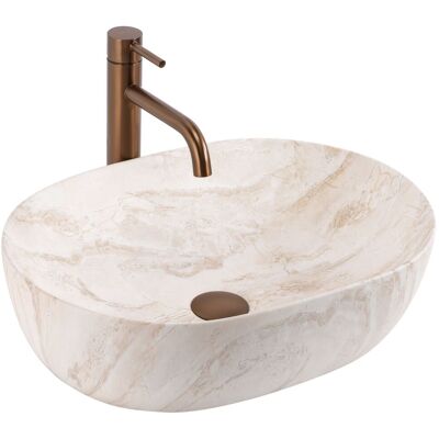 REA Malja-allas Amelia Kallisto 48 Beige, 48X34,5X13,5CM REA Malja-allas Amelia Kallisto 48 Beige, 48X34,5X13,5CM