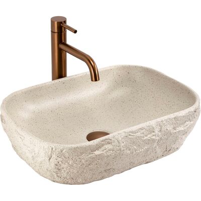 REA Malja-allas Bianka beige, 46X33X13CM REA Malja-allas Bianka beige, 46X33X13CM